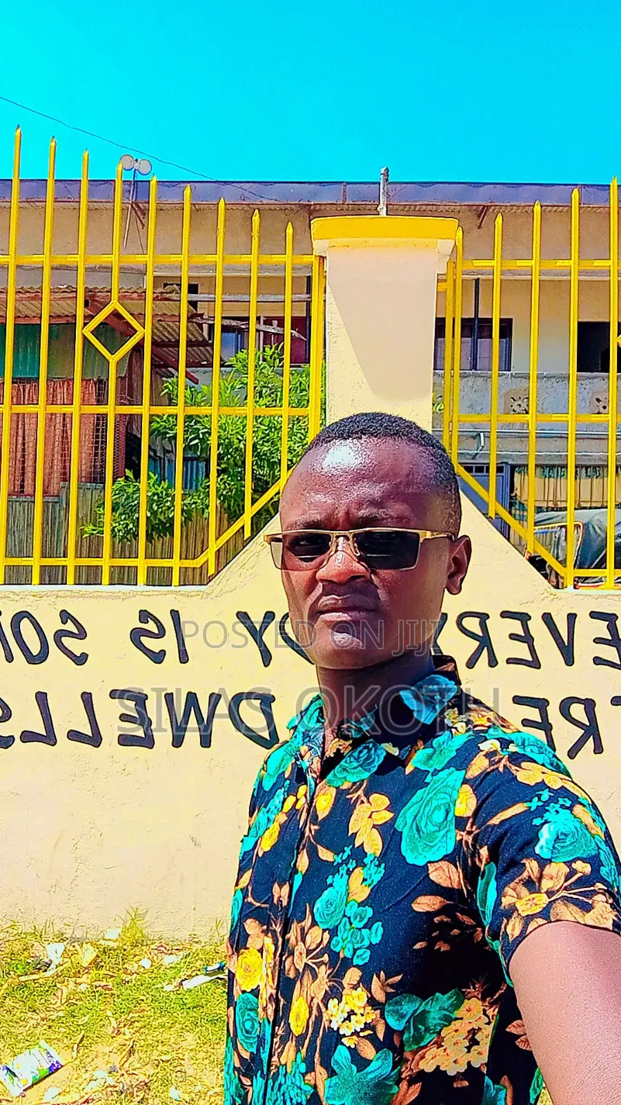 Am Silas Okoth Adriver of Pick-Up