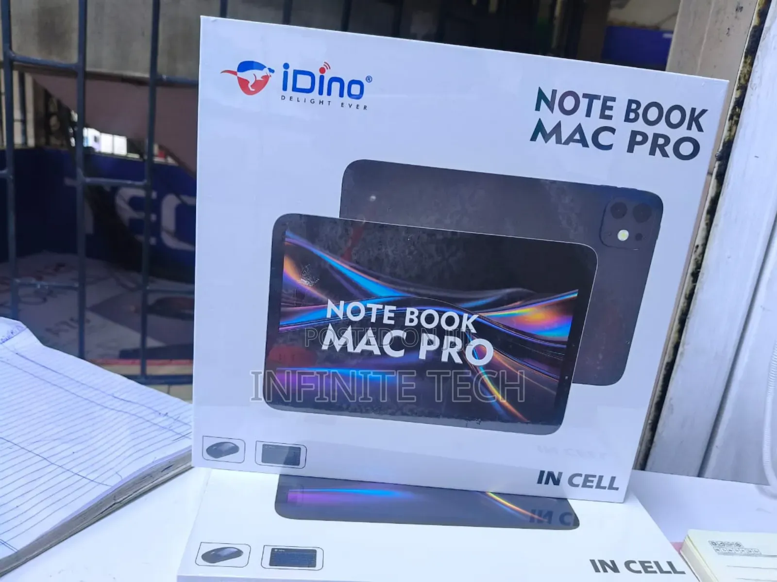 New Idino Notebook Mac Pro 512 GB Black