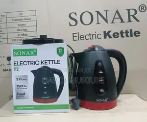 2.0 Litresx Sonar Plastic Kettle