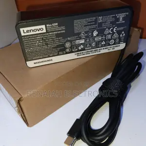 Lenovo 65 Watts Adapter,Fast Charging Type C With Long Cable