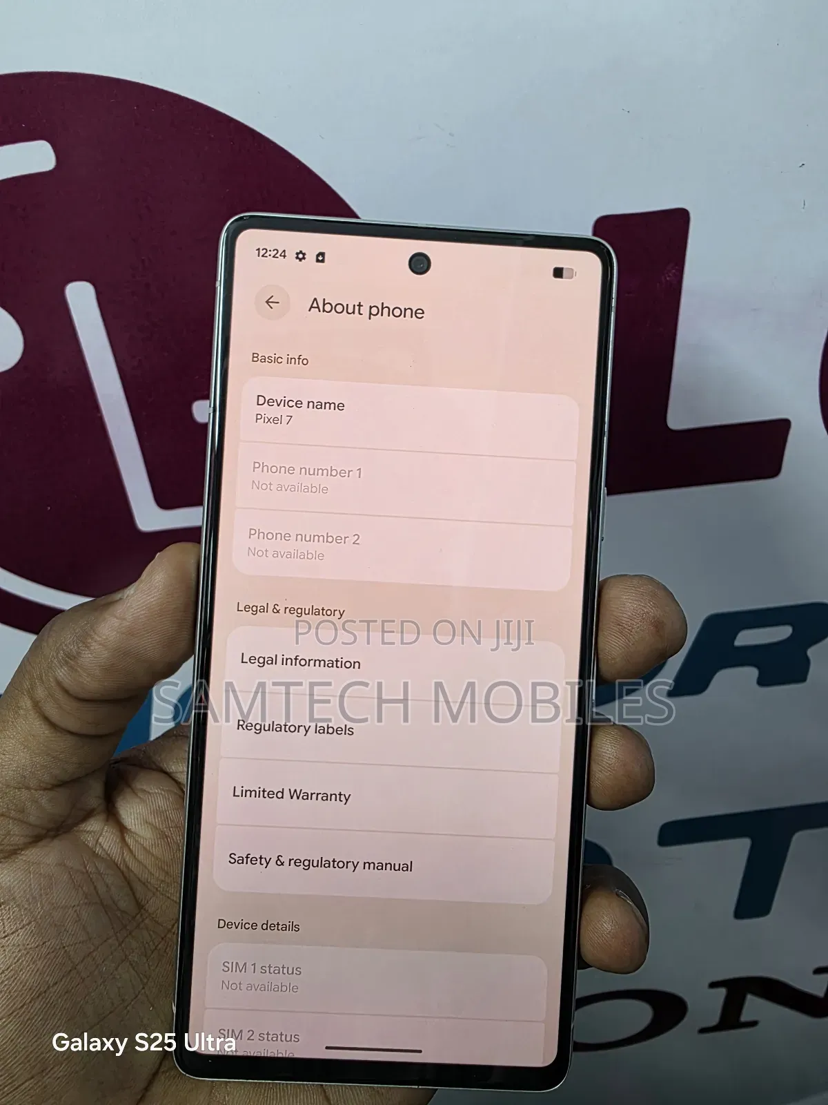 Google Pixel 7 128 GB White