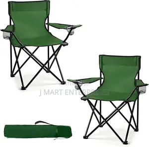 Foldable Portable Chairs With Carry Bag, Compact Design for Camping
