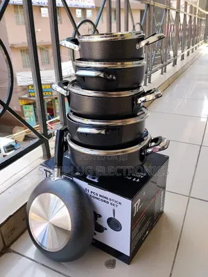Nonstick Cookware (11 Pcs) - Restocked at Slashed Prices!"
