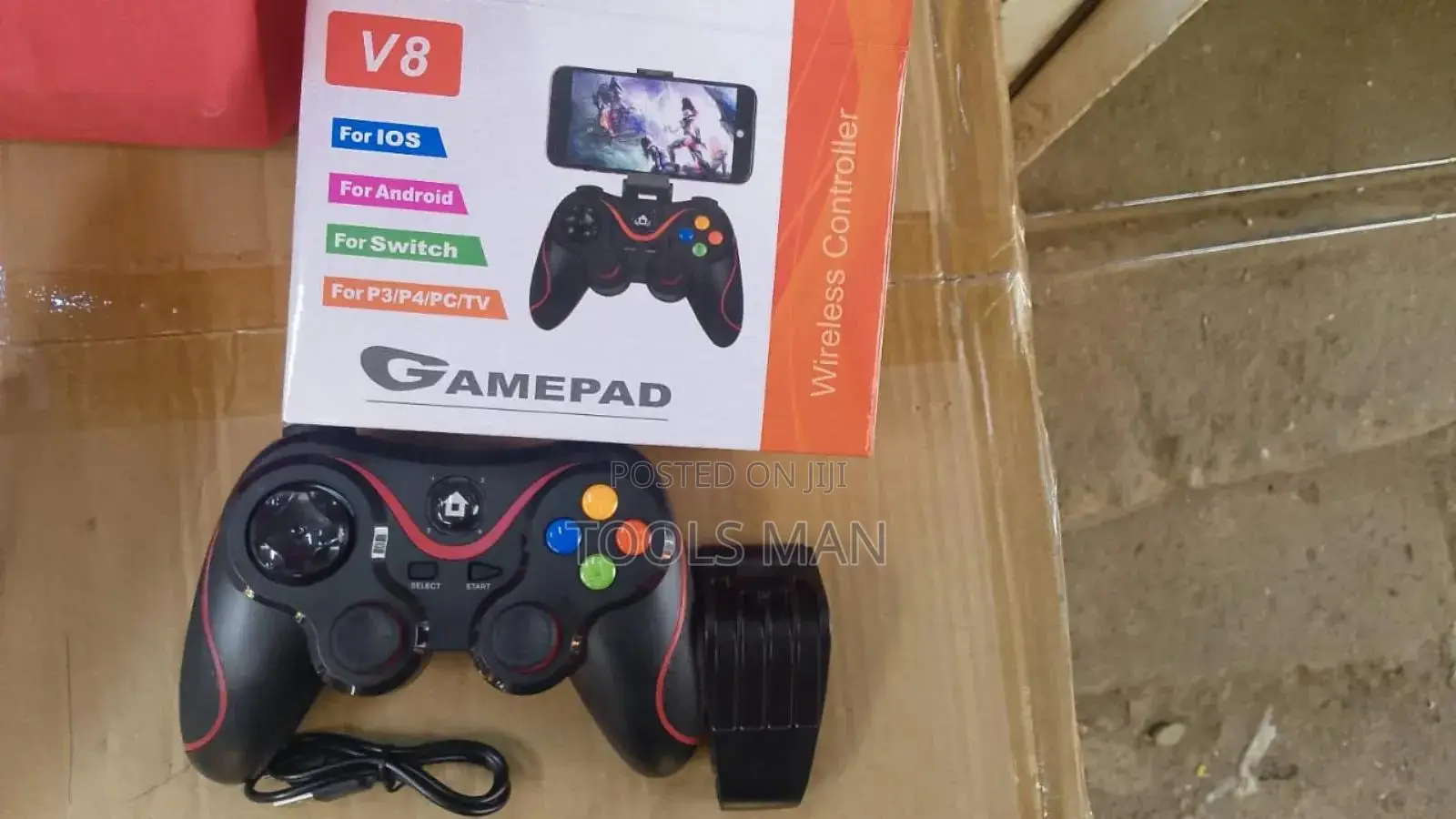 V8 Wireless Controller (Gamepad).