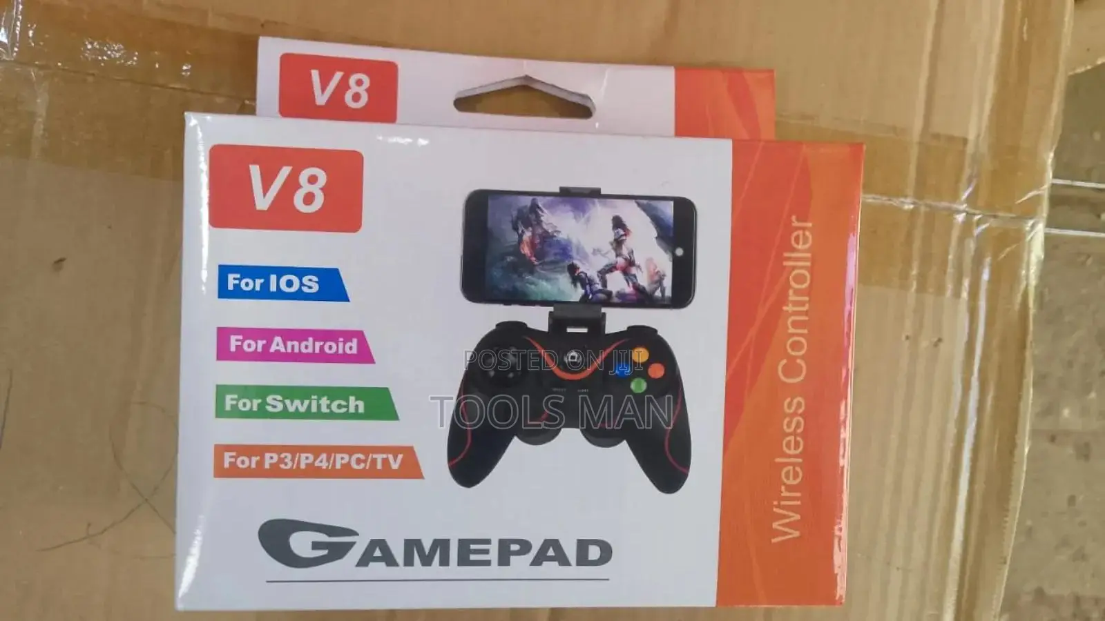 V8 Wireless Controller (Gamepad).