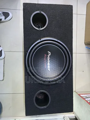 Pioneer 1600watts Double Coil Subwoofer With Double Breather Cabinet