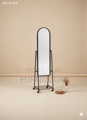 Imported Dressing Mirror With Sleek Frame