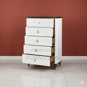 Modern Wooden 5-Drawer Chest