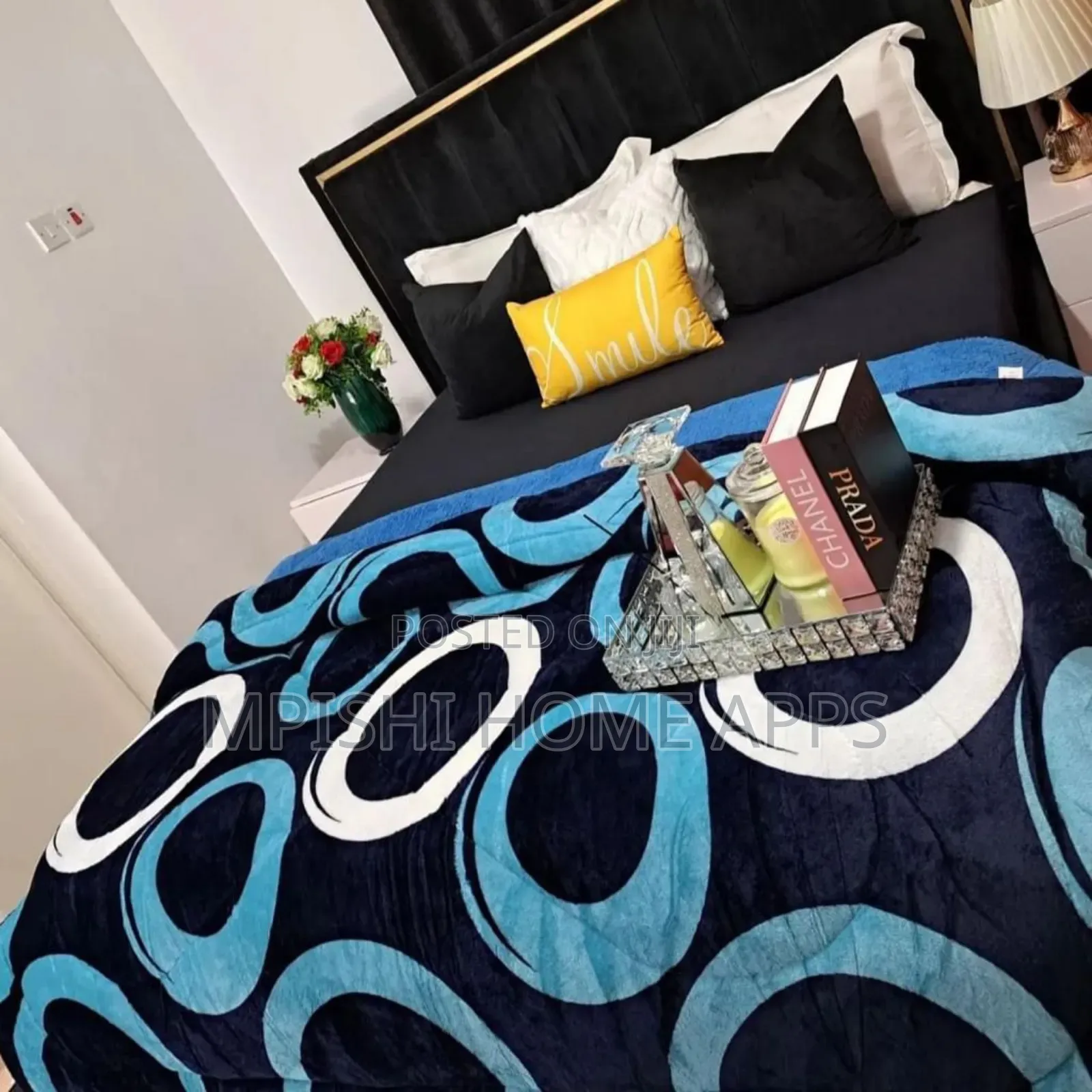 Single Floral Woolen Duvets Set