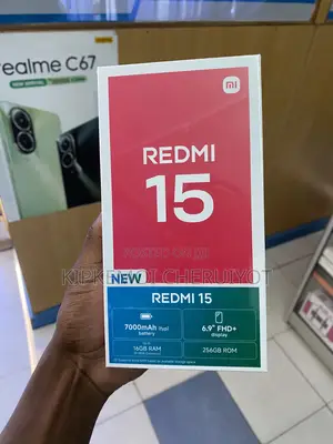 New Xiaomi Redmi 15 256 GB Black