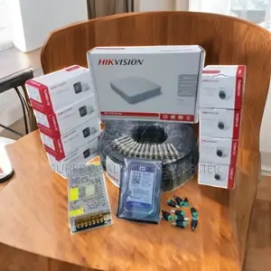 Hikvision 8 Cameras Full Hd CCTV System With Real Time Surveillance