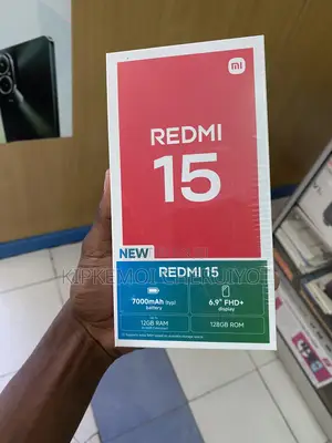 New Xiaomi Redmi 15 128 GB Black