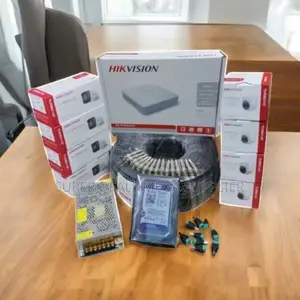 Hikvision 8 Channel CCTV Kit 2mp Full Hd With Motion Detection Support