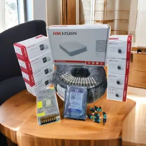 Hikvision 8 Cameras 1080p Hd CCTV Kit With Remote Monitoring Feature