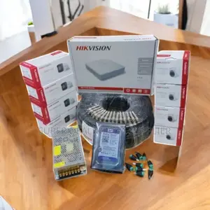 Hikvision 8 Cameras 1080p Full Hd 2mp CCTV Kit for Smart Home Security