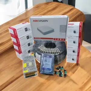Hikvision 8 Cameras 2mp 1080p CCTV System With Smartphone Monitoring