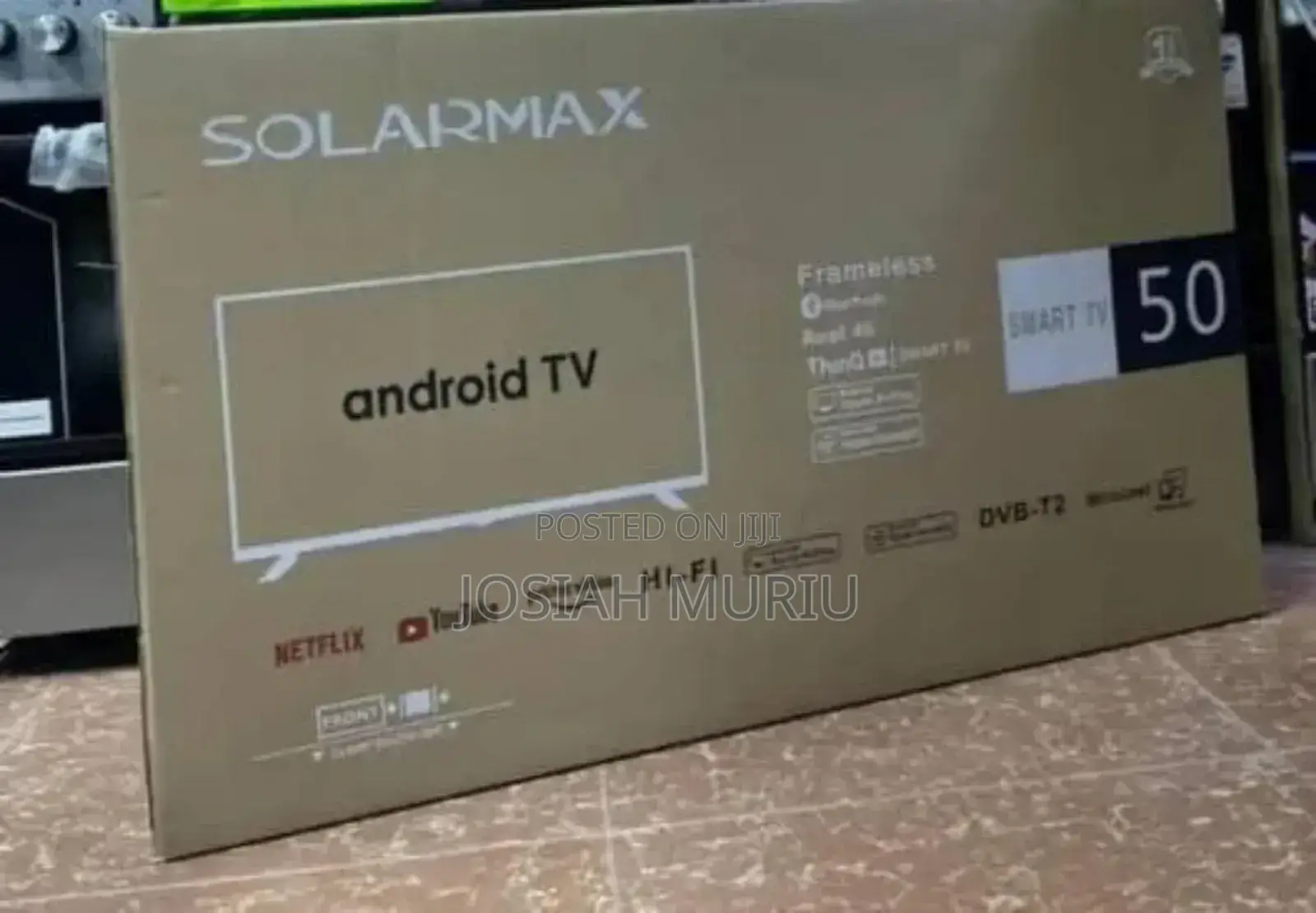 Solarmax 50 Inches Android Smart Tv