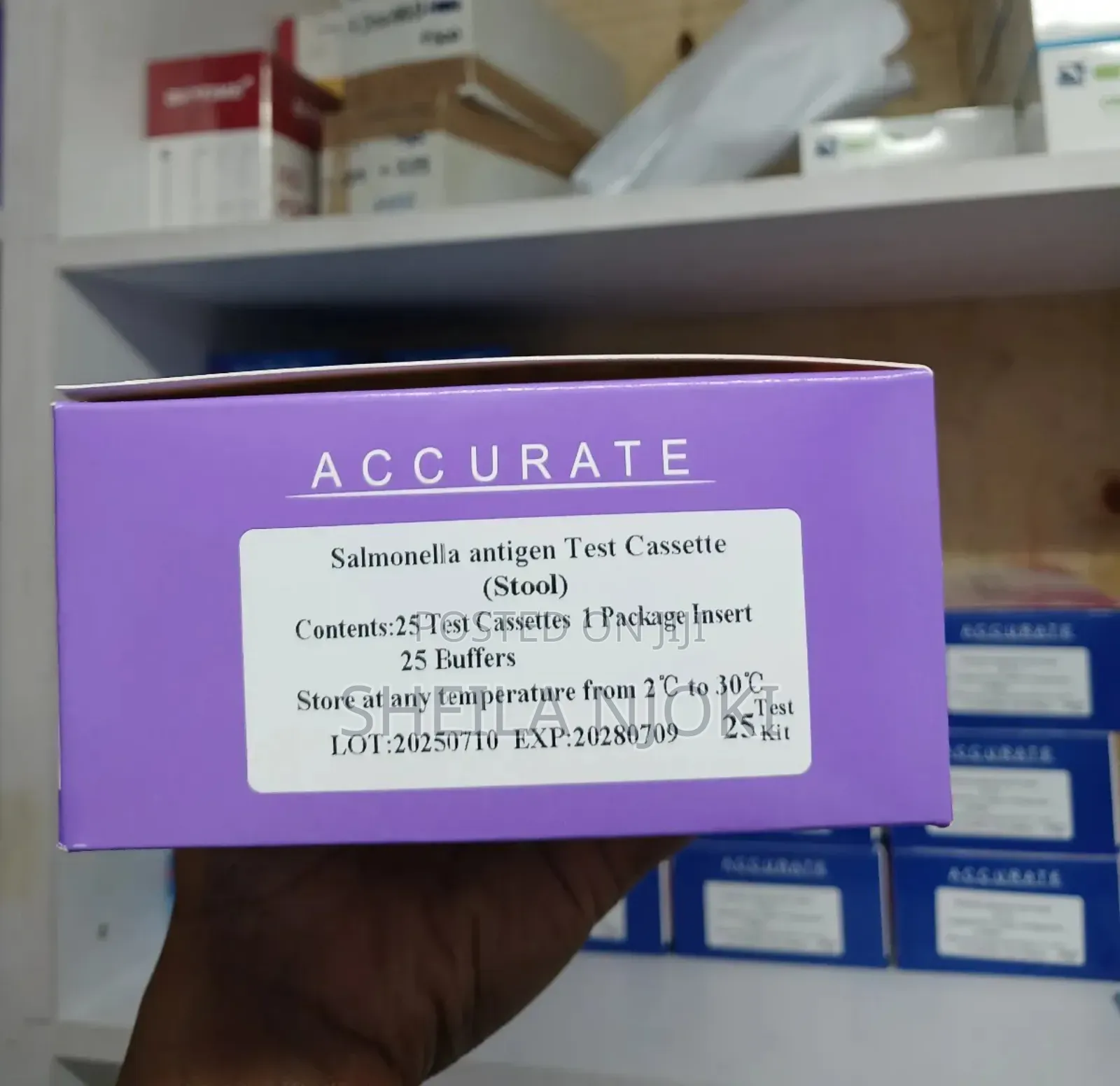 Salmonella Antigen Test Strips