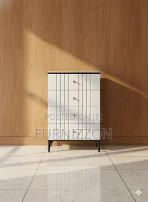 Modern Wooden 4-Drawer Chest
