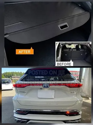 Toyota Harrier Hybrid, Yr2020+ Retractable Luggage/Boot Cover, New