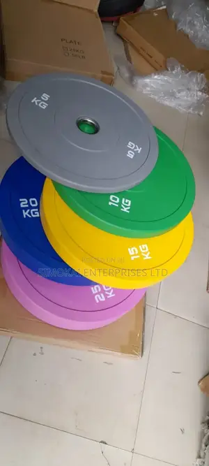 Olympic Commercial  Bumper Plates