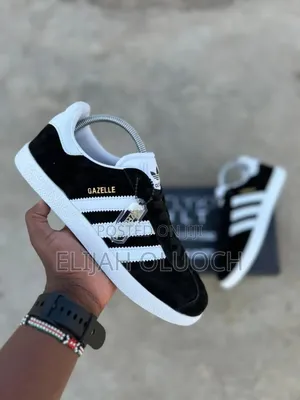 Adidas Gazelle Black White