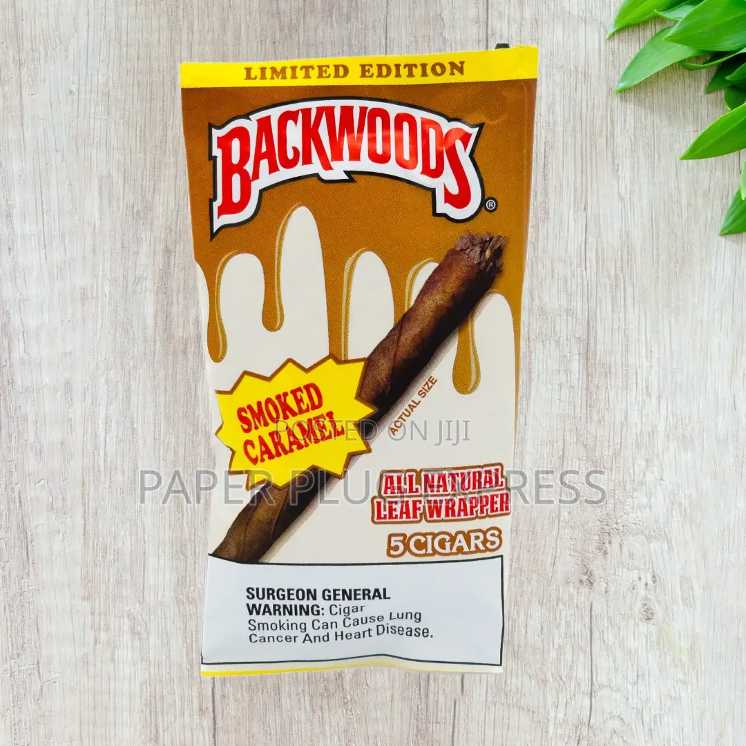 Smoked Caramel Backwoods Cigars - 5 Pack