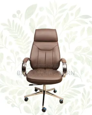 Brown Executive Chair | Cool Airflow for Kenya’S Warm Afternoons