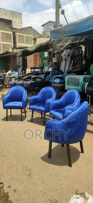 Blue Manicure Seats