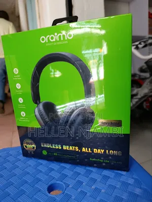 Ohp-317 Oraimo Boompop Lite 65hrs Playtime Headphones
