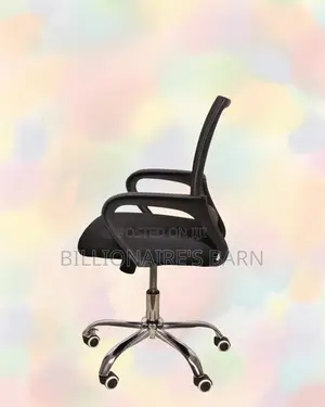 Black Compact Ergonomic Chair | Firm Support With a Soft Landing Seat