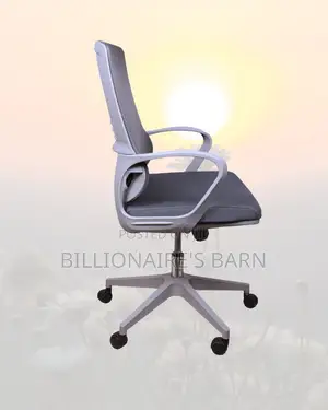Grey Mid-Back Mesh Chair | Boardroom-Ready Style Without the Drama