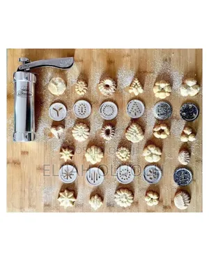 Stainless Steel 24 Option Cookie or Biscuit Press