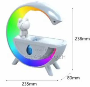 Multicolour Lights Anti Gravity Droplets Bluetooth Speaker Humidifier
