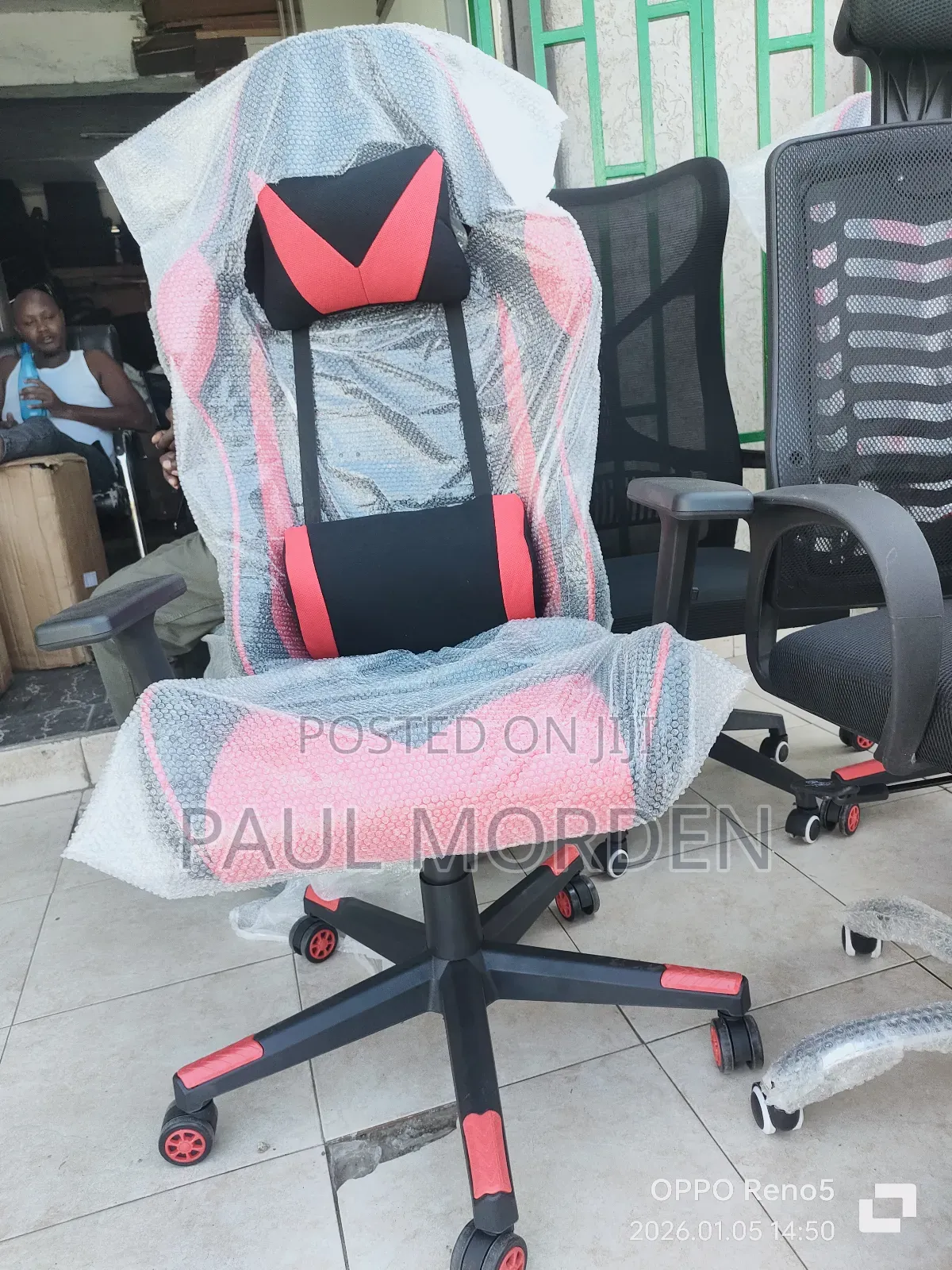 Racing Gaming Chair With Supper Support, Recliner