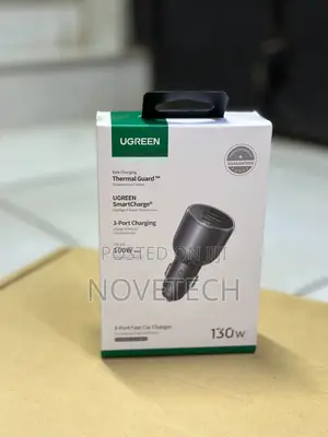 Ugreen 130w 3-port Fast Car Charger - Ec705 Today`S Offer