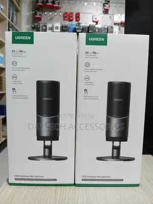 Ugreen Cm769 Desktop Microphone With Usb-a RGB Led - Silver