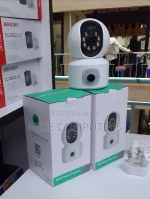 Smart V380 Pro Wifi Smart Camera- Indoor Wifi CCTV With 2 Camera