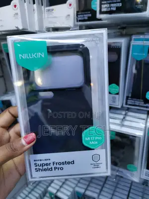 Mideat Super Frosted Xiaomi 17 Pro Max Nillkin Case Black