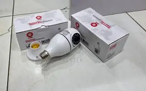 V380 Color Night Vision Auto Tracking E27 CCTV Security Bulb Camera