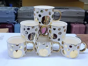6pcs White Sassy Mugs
