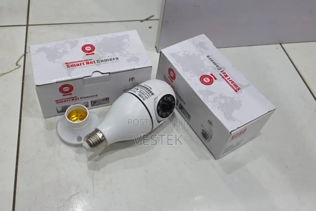 V380pro Bulb 360 Degree Camera 2.4g Night Vision Security Camera