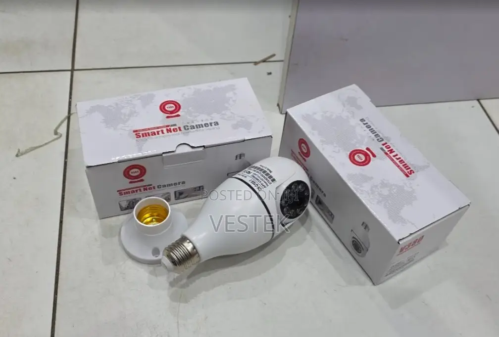 V380 Pro Bulb CCTV Camera Single Lens Wifi Camera