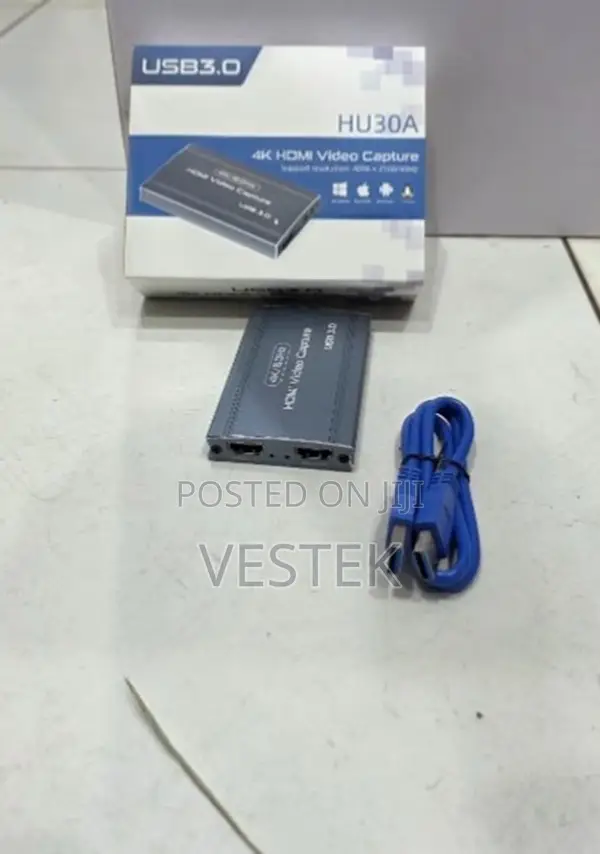 Fjgear Hdmi Video Capture Card /60hz Usb3.0