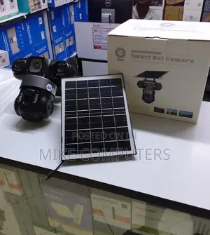Triple Lens 4g Solar Camera Outdoor Surveillance CCTV Camera