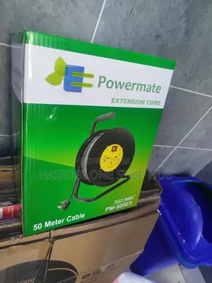 Powermate 50m Heavy Duty Extension Cord Reel