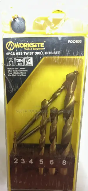 6pcs Has Twist Drill Bits Set