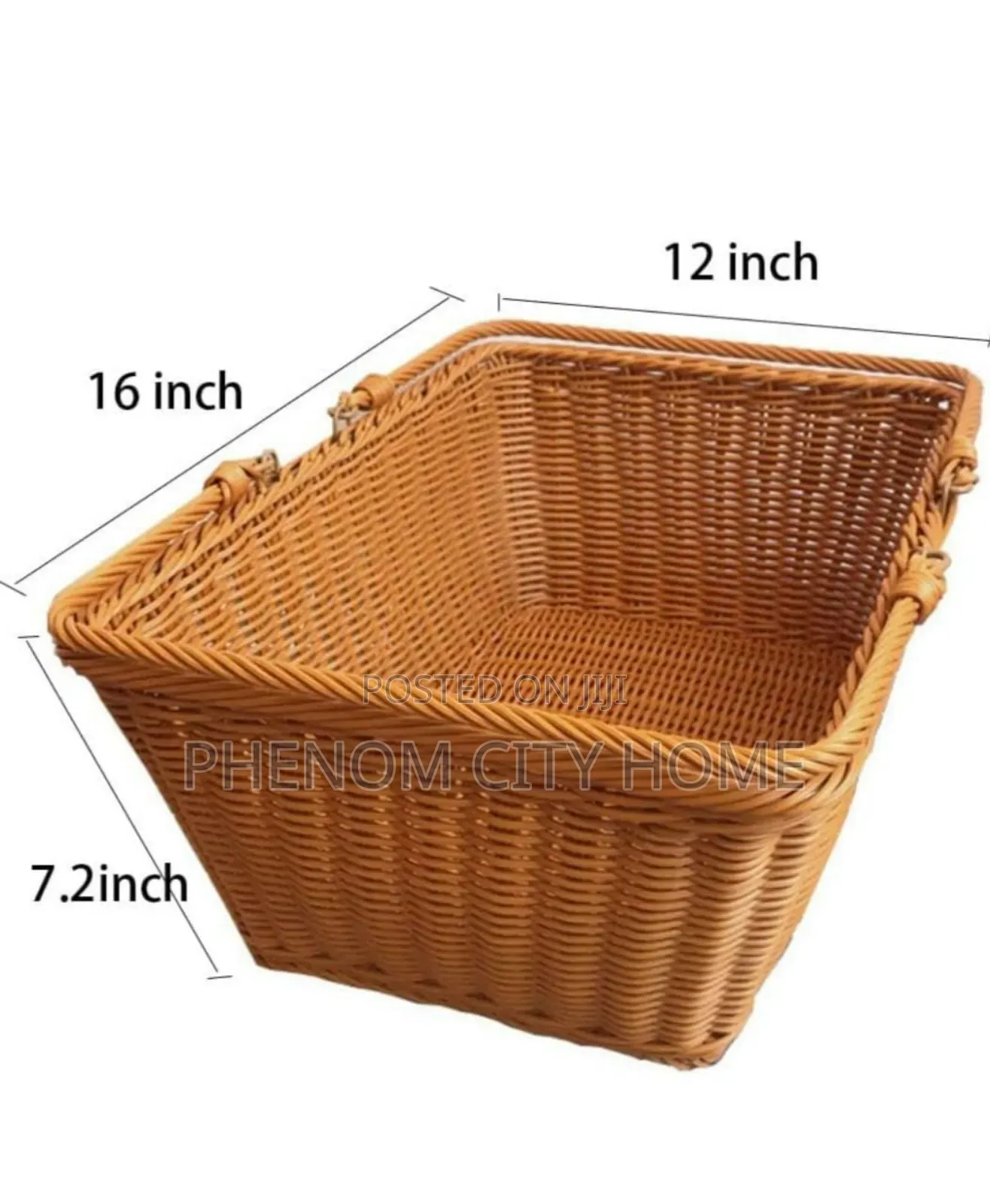 Multipurpose Wicker Storage Basket