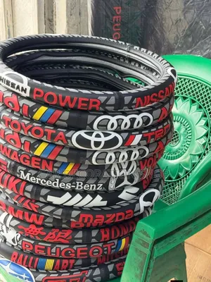 All Car Models Branded Rubber Steering Wheel Cover