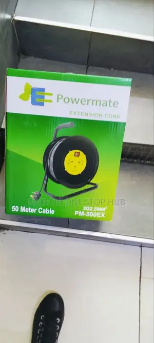 High Power 50 Meter Extension Cord Reel
